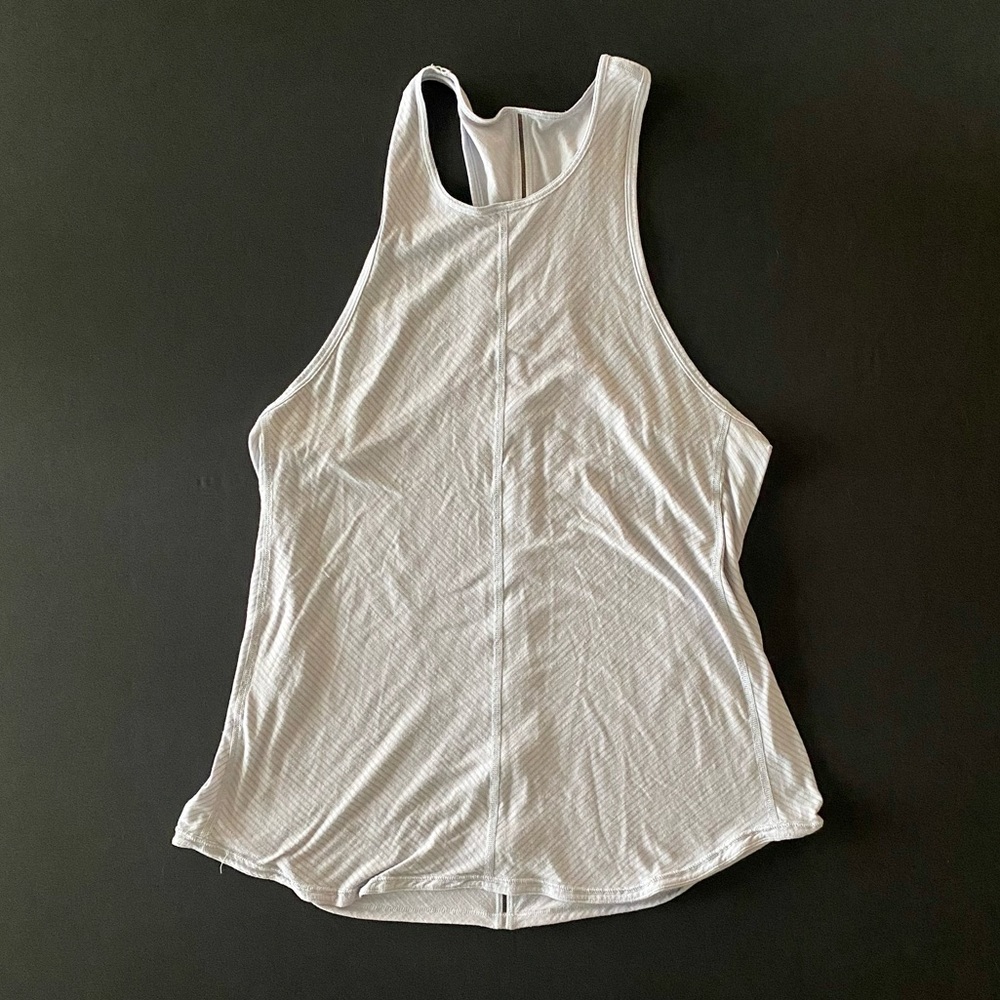 Lululemon, reversible, racerback tank. Fits like an 8. Lilac color.